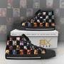 Naruto High Top Shoes Square Character Avatars Anime Sneakers