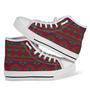 Native American Tribal Navajo Indians Aztec Print Men Women's High Top Shoes