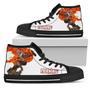 Natsu Fire Skill Sneakers High Top Shoes Fairy Tail