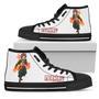 Natsu Fire Sneakers High Top Shoes For Fairy Tail Fan