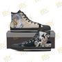 Near Sneakers Death Note Anime High Top Shoes