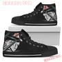 New Jersey Devils Nightmare Freddy Colorful High Top Shoes Sport Sneakers