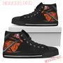 New York Islanders Nightmare Freddy Colorful High Top Shoes Sport Sneakers