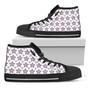Of July Usa Star Black High Top Shoes