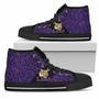 Perfect Cross Color Absolutely Nice LSU Tigers High Top Shoes