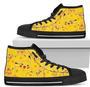 Pikachu For Man And Women Custom Canvas High Top Shoes