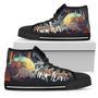 Pink Floyd For Men And Women Custom Canvas High Top Shoes