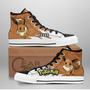 Pokemon Eevee High Top Shoes Custom Anime Sneakers