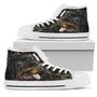 Rottweiler Lover Women High Top Shoes For Dog Lover