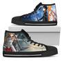 SAO Sneakers Asuna and Kirito High Top Shoes Anime Fan Gift