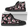 Script Logo Pattern Kansas City Chiefs High Top Shoes