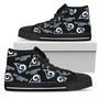 Script Logo Pattern Los Angeles Rams High Top Shoes