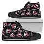 Script Logo Pattern Minnesota Twins High Top Shoes