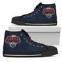 Simple Logo Edmonton Oilers High Top Shoes