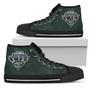 Simple Logo New York Jets High Top Shoes