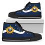 Simple Van Sun Flame Buffalo Sabres High Top Shoes