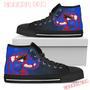 Son Goku Saiyan Power Buffalo Bills High Top Shoes Sport Sneakers