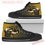 Son Goku Saiyan Power Jacksonville Jaguars High Top Shoes Sport Sneakers