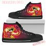 St Louis Cardinals Goku Saiyan Power High Top Shoes Sport Sneakers