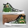 Steins Gate Hashida Itaru High Top Shoes Custom Manga Anime Sneakers