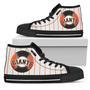 Straight Line With Deep Circle San Francisco Giants High Top Shoes