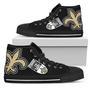 Straight Outta New Orleans Saints High Top Shoes