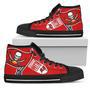 Straight Outta Tampa Bay Buccaneers High Top Shoes