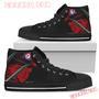 Texas Rangers Nightmare Freddy Colorful High Top Shoes Sport Sneakers