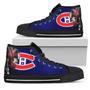 Thor Head Beside Montreal Canadiens High Top Shoes