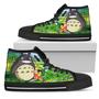 Totoro Sneakers High Top Shoes Anime Fan Gift Idea