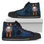 Triple Stripe Bar Dynamic New York Islanders High Top Shoes