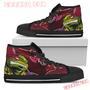 Turtle Arizona Cardinals Ninja High Top Shoes Sport Sneakers