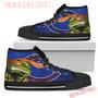 Turtle Chicago Bears Ninja High Top Shoes Sport Sneakers