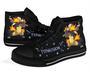 Typhlosion Sneakers Pokemon High Top Shoes Gift Idea