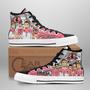 Wakutani South High Top Shoes Custom Manga Anime Haikyuu Sneakers