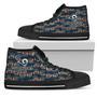 Wave Of Ball Los Angeles Rams High Top Shoes