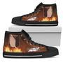 Wing Of Freedom AOT Sneakers High Top Shoes Attack On Titan