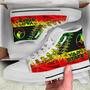 Yap State High Top Shoes - Reggage Color Symmetry Style