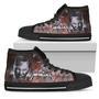 Zokastore? James Hetfield Metallica Shoes ? Lead Singer Of Metallica ? High Top Shoes