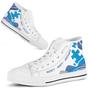 Accept Adapt Advocate Autism Blue High Top Shoes Sneakers For Men Women Autism Awareness Shoes Gifts