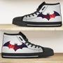 Batman Logo Dc Comics Superhero Movie Canvas Shoes Birthday Him Son Boyfriend Father’S Day High