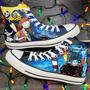 Jack Skellington And Sally The Nightmare Before Christmas For Man And Women Custom Canvas High Top