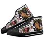 Juice Wrld Canvas Shoes Design Art For Fan Sneakers Black High Top Shoes For Men And Women