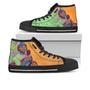Mac Miller Custom Hightop Singer Custom Shoes Music Canvas Shoes Birthday Father’S Day Black High