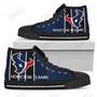 Mens Womens Houston Texans High Top Shoes Steaky Trending Fashion Sporty Shoes For Men Custom Shoes