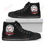 Mens Womens I Will Not Keep Calm Amazing Sporty Detroit Red Wings High Top Shoes