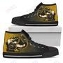 Mens Womens Jacksonville Jaguars Son Goku Saiyan Power High Top Shoes Printable