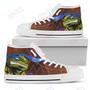 Mens Womens Miami Marlins Turtle Ninja High Top Shoes Printable Nice And Comfortable