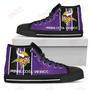 Mens Womens Minnesota Vikings High Top Shoes Steaky Trending Fashion Sporty Shoes For Men Custom