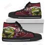 Mens Womens San Francisco Turtle Ninja High Top Shoes Printable